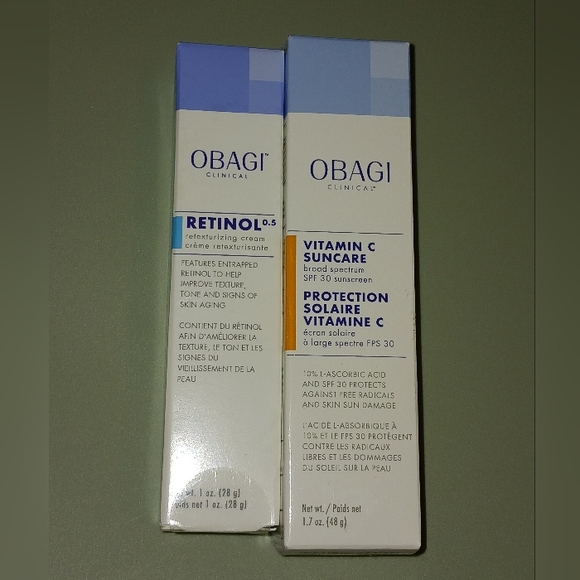 *SEALED* Obagi Retinol 0.5 & Vitamin C Spf30 Sunscreen Bundle - Picture 5 of 14